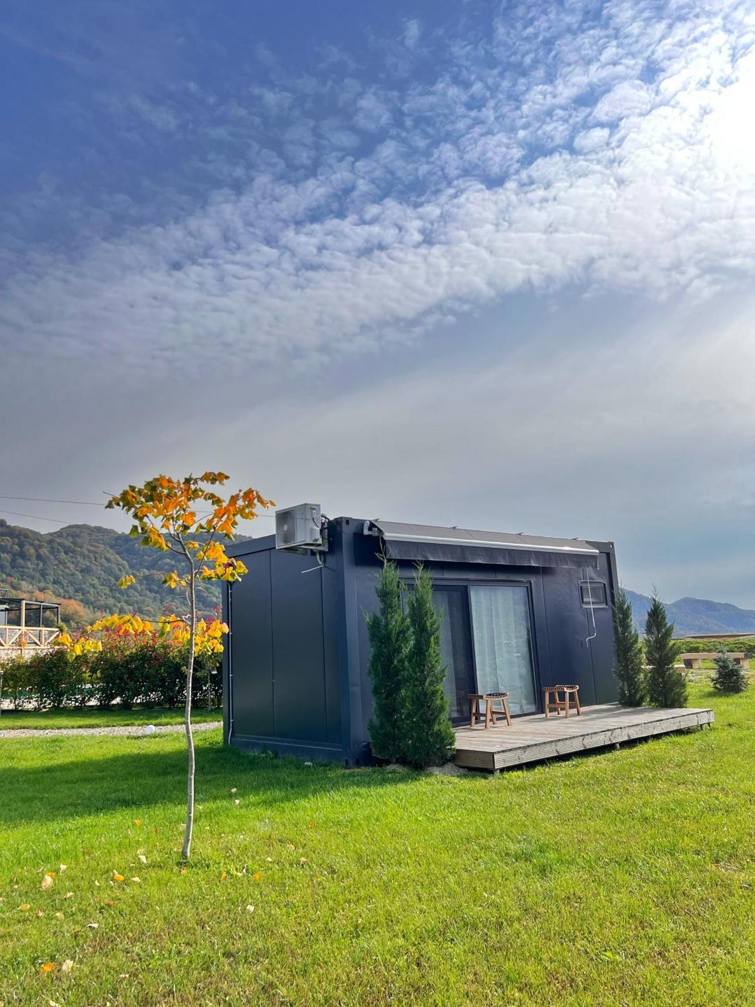 Hotel Flandra Glamping Corbeni Exterior foto
